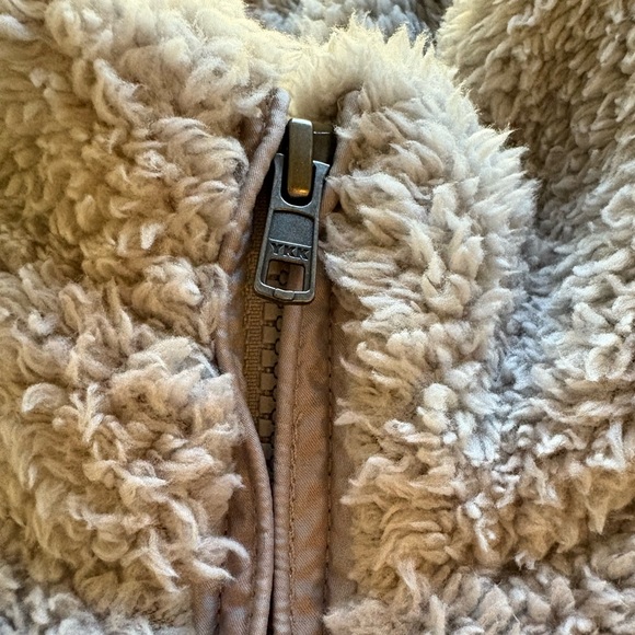 Patagonia Los Gatos salt gray Fleece Vest- fully lined- women’s medium - Picture 7 of 14